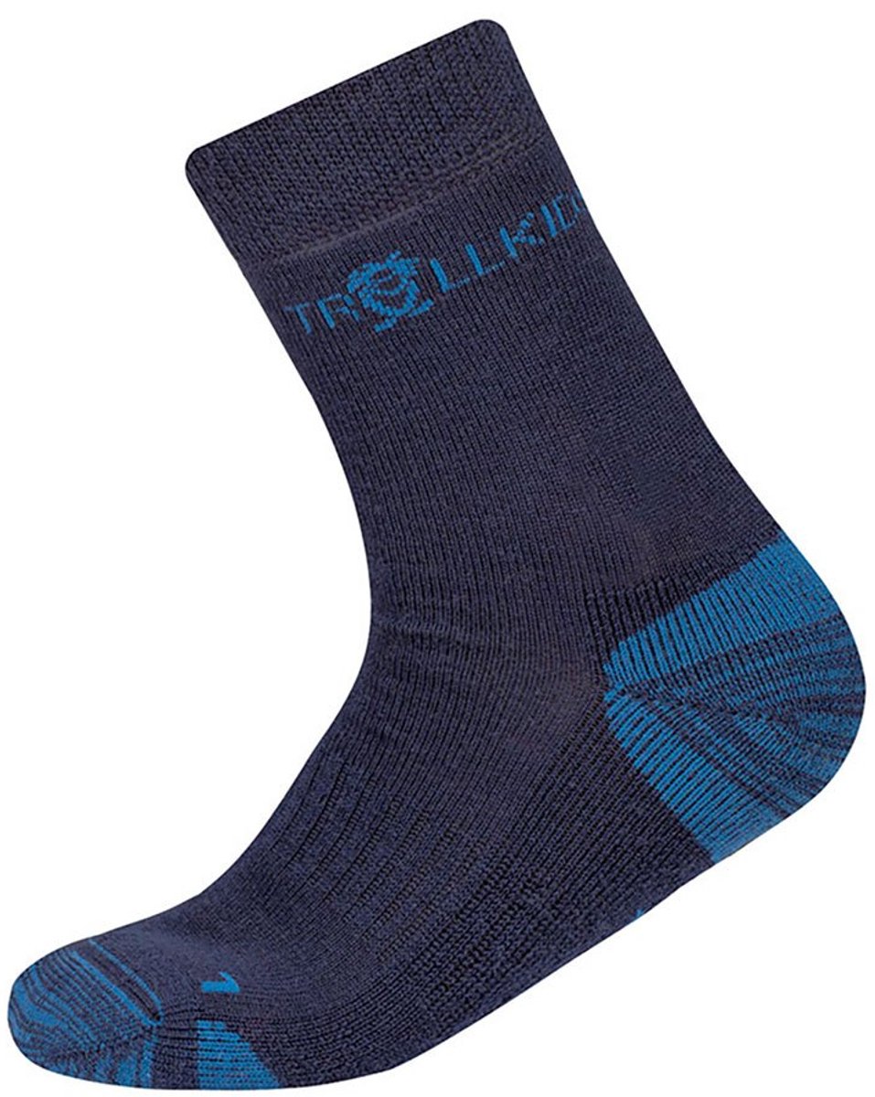 Trollkids Preikestolen Half Lange Sokken Kinderen Marineblauw