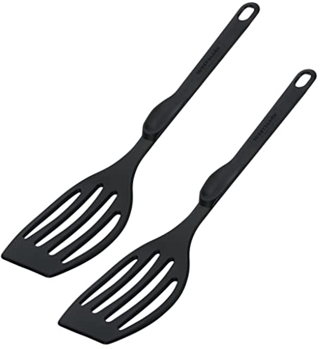 Hittebestendige spatels tot 270 °C - 2 stuks, 28,3 cm, zwart