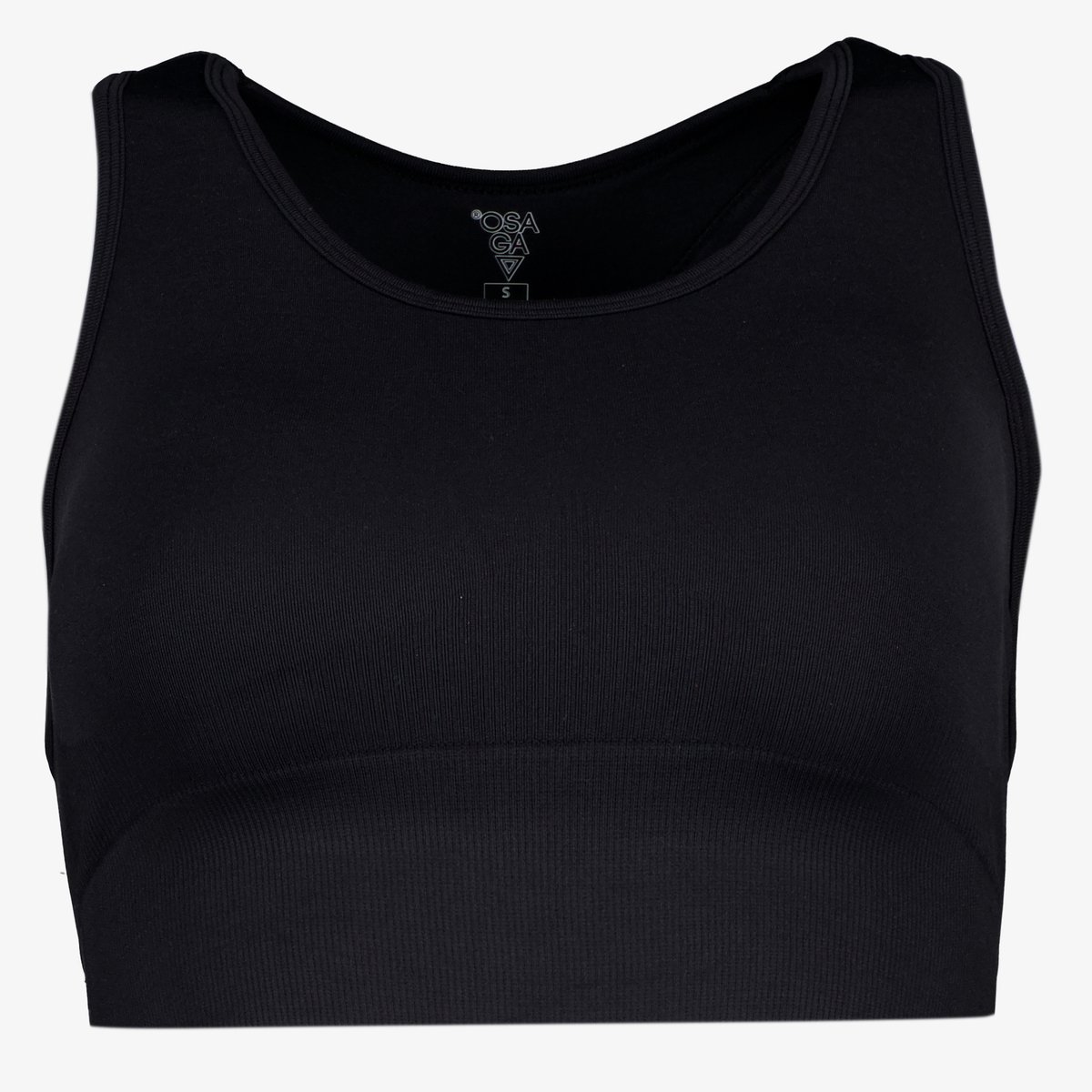 Osaga seamless dames sport BH zwart - Maat S