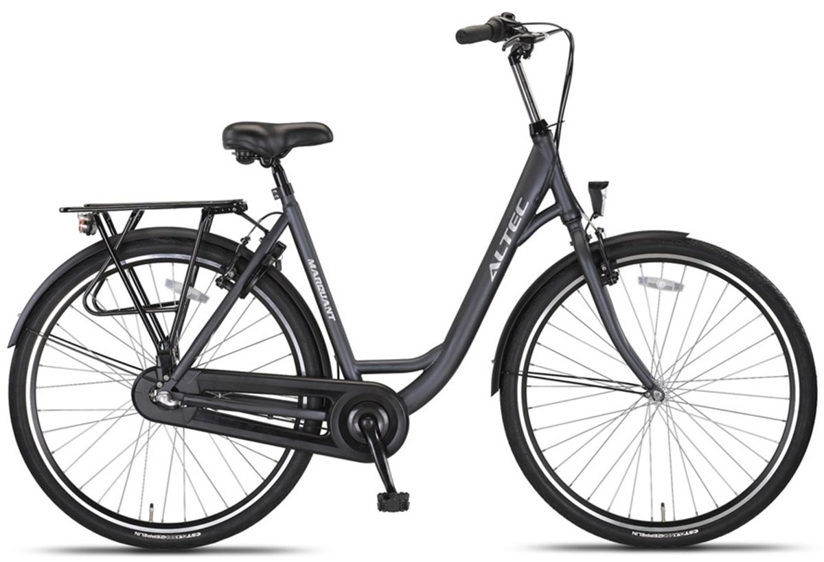 Altec Damesfiets Marquant 28 Inch 56 cm Dames 3V V-Brakes Grijs