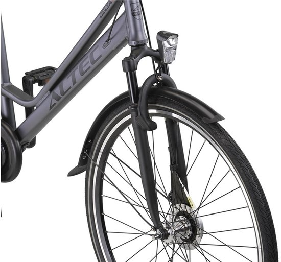 Altec Delta Plus Damesfiets 28 inch 56cm 3v Grijs van Altec — afbeelding 4