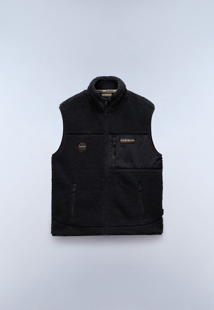 Napapijri Fleecehoodie Yupik V NP0A4HZK -S Zwart