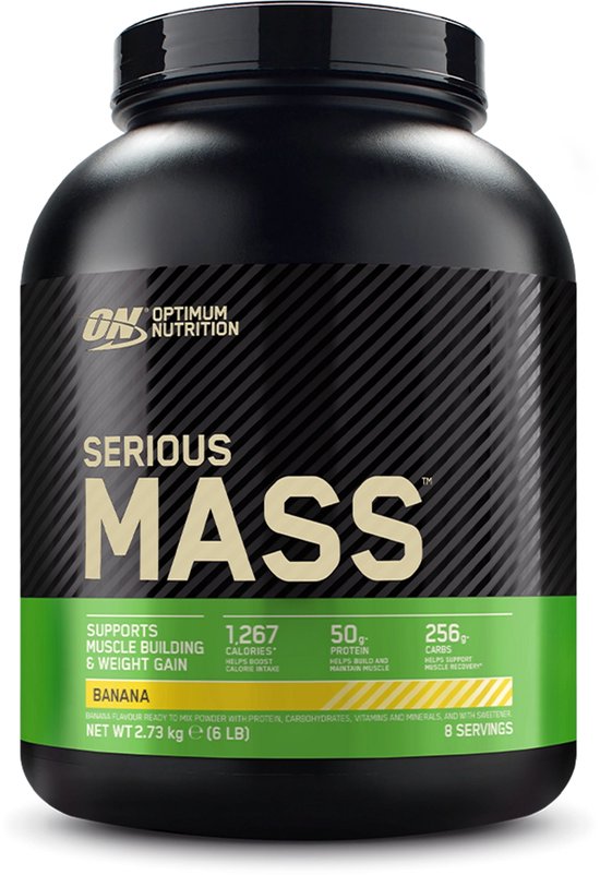 Foto: Optimum nutrition serious mass banana mass gainer weight gainer 2727 gram 8 servings 