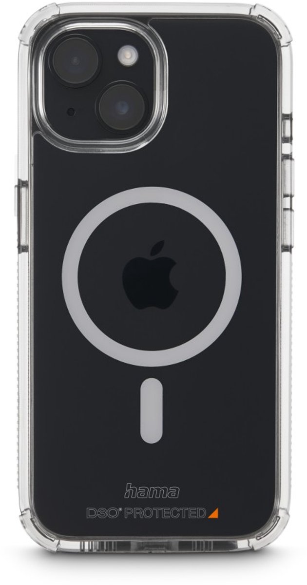 Hama hoesje geschikt voor Iphone 15 - Extreme Protect MagCase - Transparant