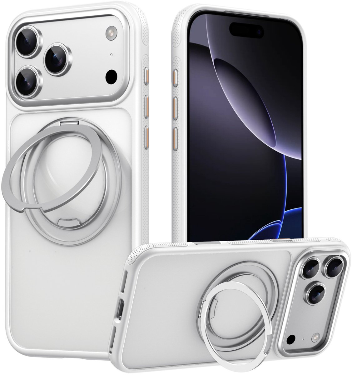 MagSafe-hoesje - iPhone-hoesje - Compatibel met iPhone 17-hoesje - Wit