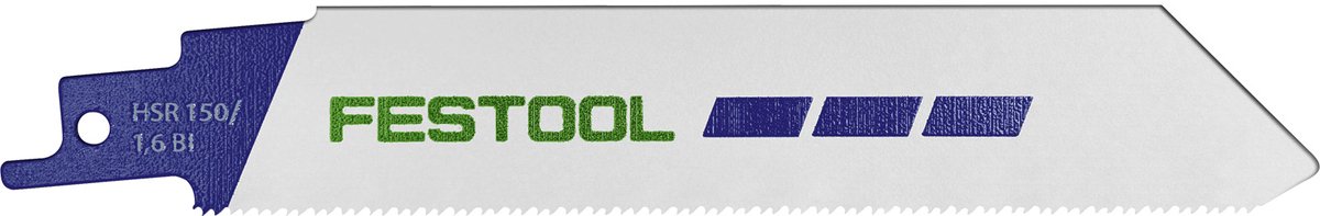 Festool HSR 150/1,6 BI/5 Reciprozaagblad METAL STEEL/STAINLESS STEEL VE=5 - 577489