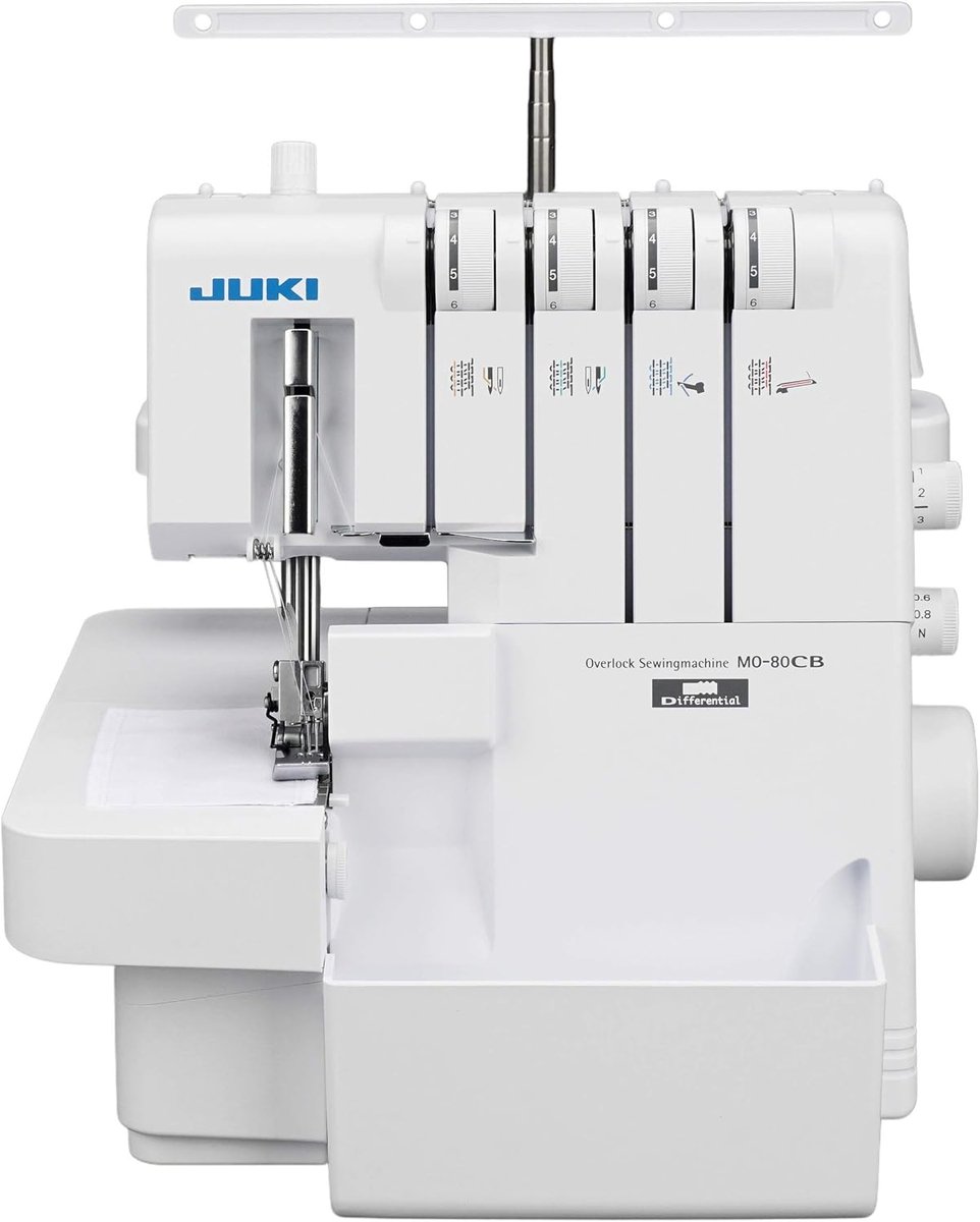 Overlockmachine met vrije arm en led verlichting