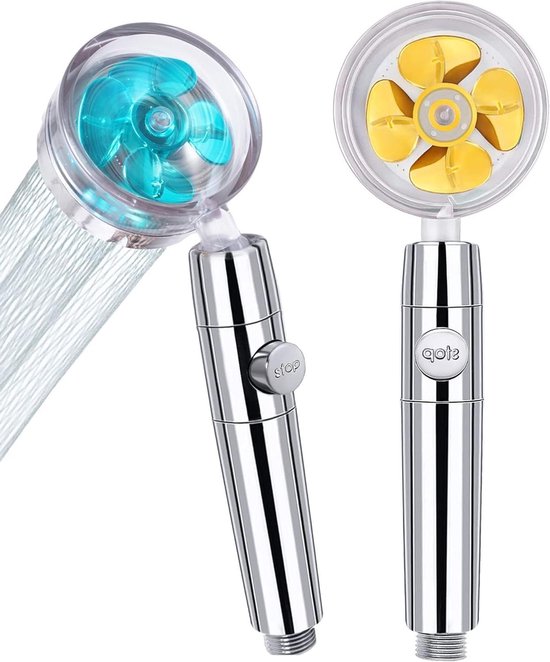 Allecto Plus 2 Pack Hogedruk Handheld Douchekoppen Met Filter 