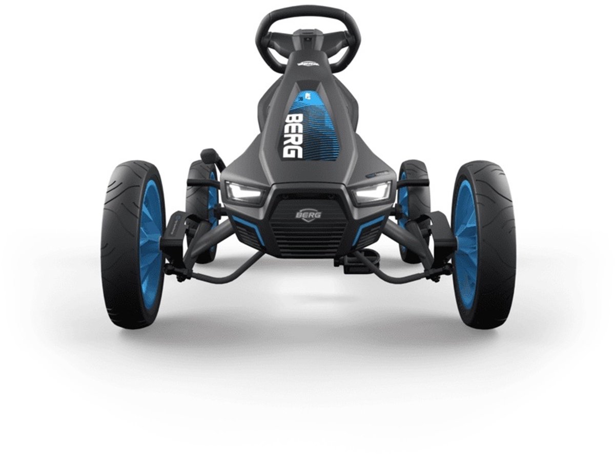 BERG Rally APX Blue Skelter - 4+ Jaar - Verstelbare Stoel - LED verlichting - Soundbox Race - Blauw — afbeelding 14