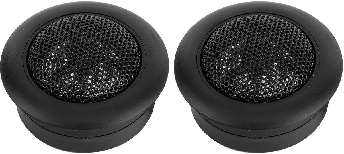 2 Stuks Autoluidsprekers - Universele 120W Tweeter - Klein Formaat