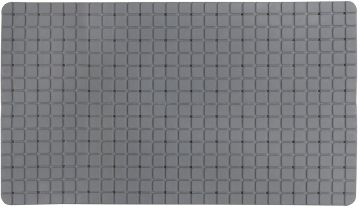 Dutch House Antislip Douchemat 69x39 cm Grijs - Veiligheid en Comfort in de Badkamer