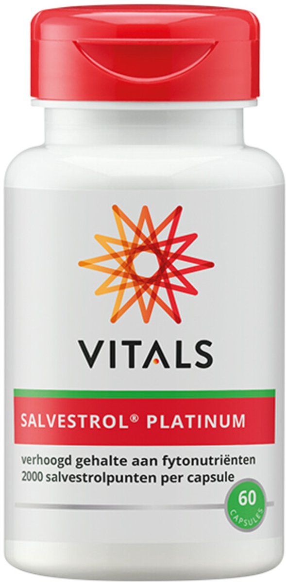 Vitals - Salvestrol Platinum - 2 x 60 capsules - Voordeelverpakking
