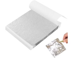 Gold Leaf, Gold Leaf for Crafts, Gold Paper for Crafts, 100 Pieces 8.5 x 8.5 cm, Gold Leaf, Acrylic Painting, Gold Leaf, Crafts, Gold Sheet for Crafts, Food, Cake, Baking, Cakes, Cakes,