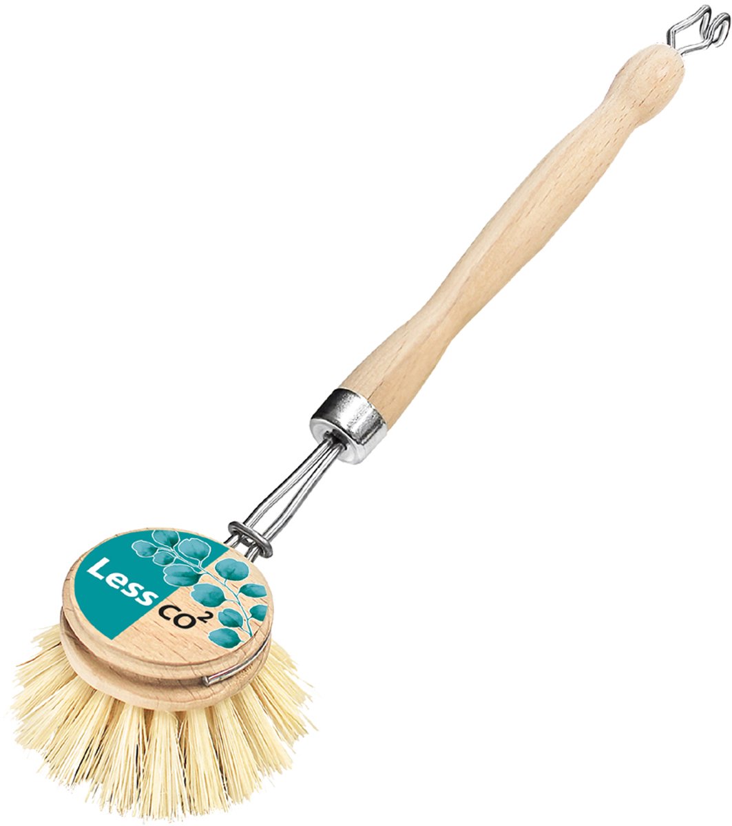 Peggy Perfect afwasborstel / vatenkwast 'LessCO2', rond, 250 mm