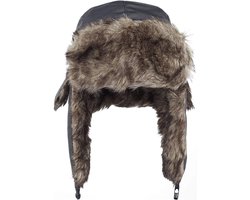 TuseRxln Russische Muts - Oorwarmers Winter - Waterdicht - 1x - Voor Skiën en Wandelen, Grijs