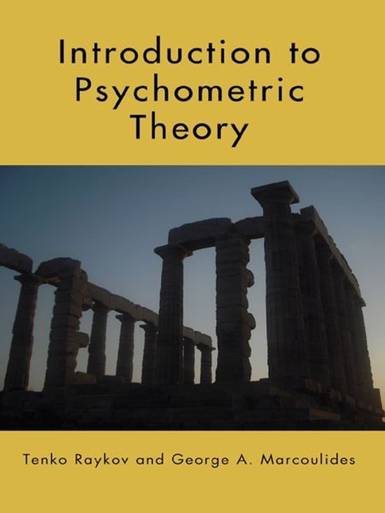 Introduction to Psychometric Theory - cover