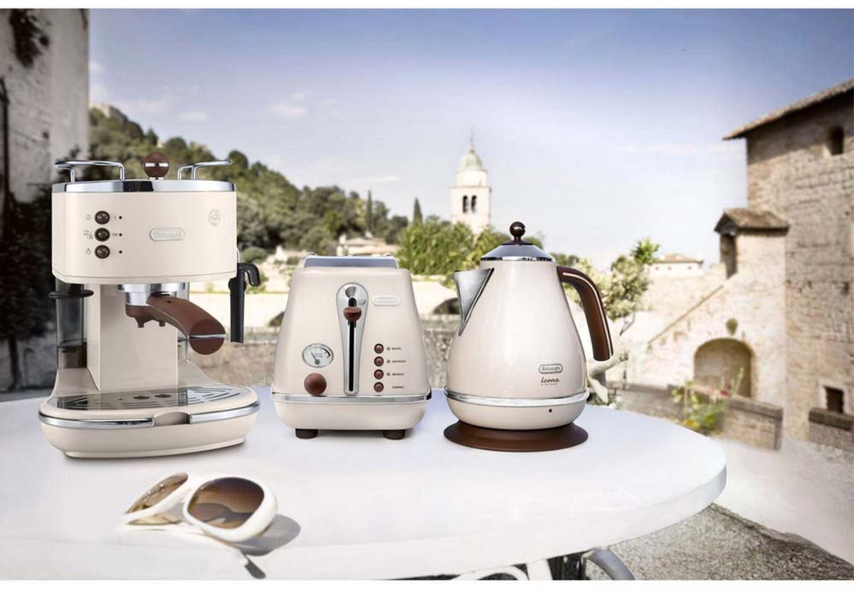 De'Longhi Icona Vintage ECOV311.BG Handmatige Espressomachine - Beige — afbeelding 7