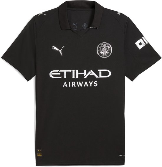 T-shirt extérieur Puma Manchester City FC 25/26 Replica manches courtes Zwart S Homme