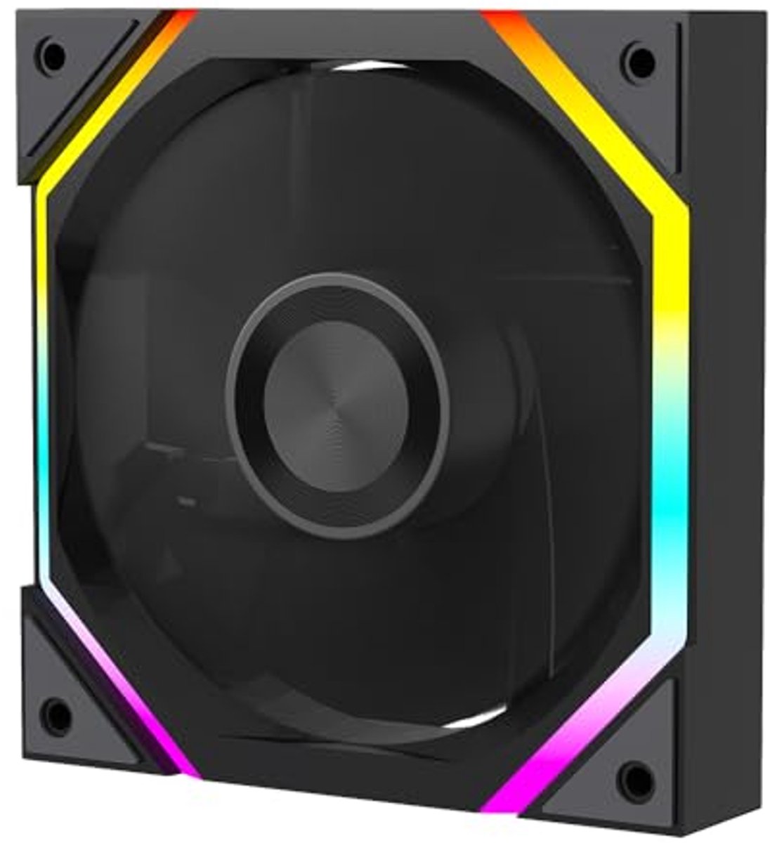 120mm ARGB PC Fan met PWM Controle - 62.36 CFM, 2000 RPM, 2.21 MMH2O