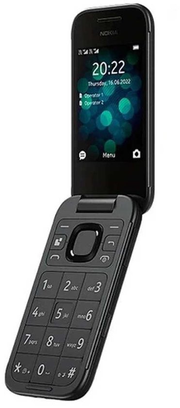 NOKIA 2660 - 4G Dual Sim - 2.8inch - Bluetooth - Zwart