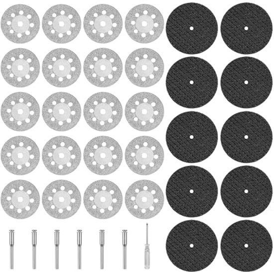 Lot De 3 Disques Diamantés Professionnels De 125 Mm, Disques À