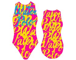 Turbo Script Zwemkleding Roze XL Vrouw