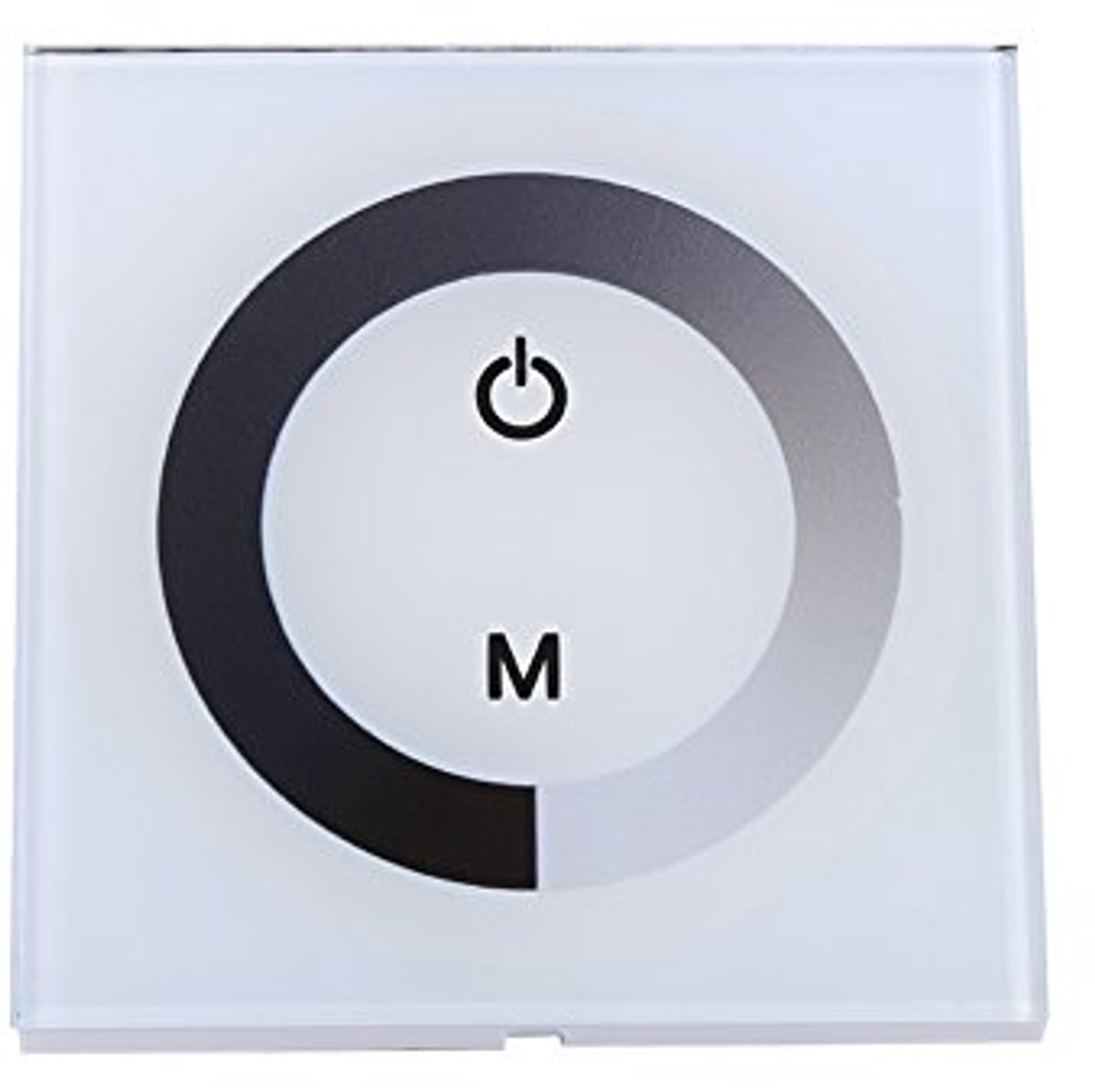 Wand Aanraakpaneel Dimmer 12V-24V voor LED Strips - Helderheid Verstelbaar