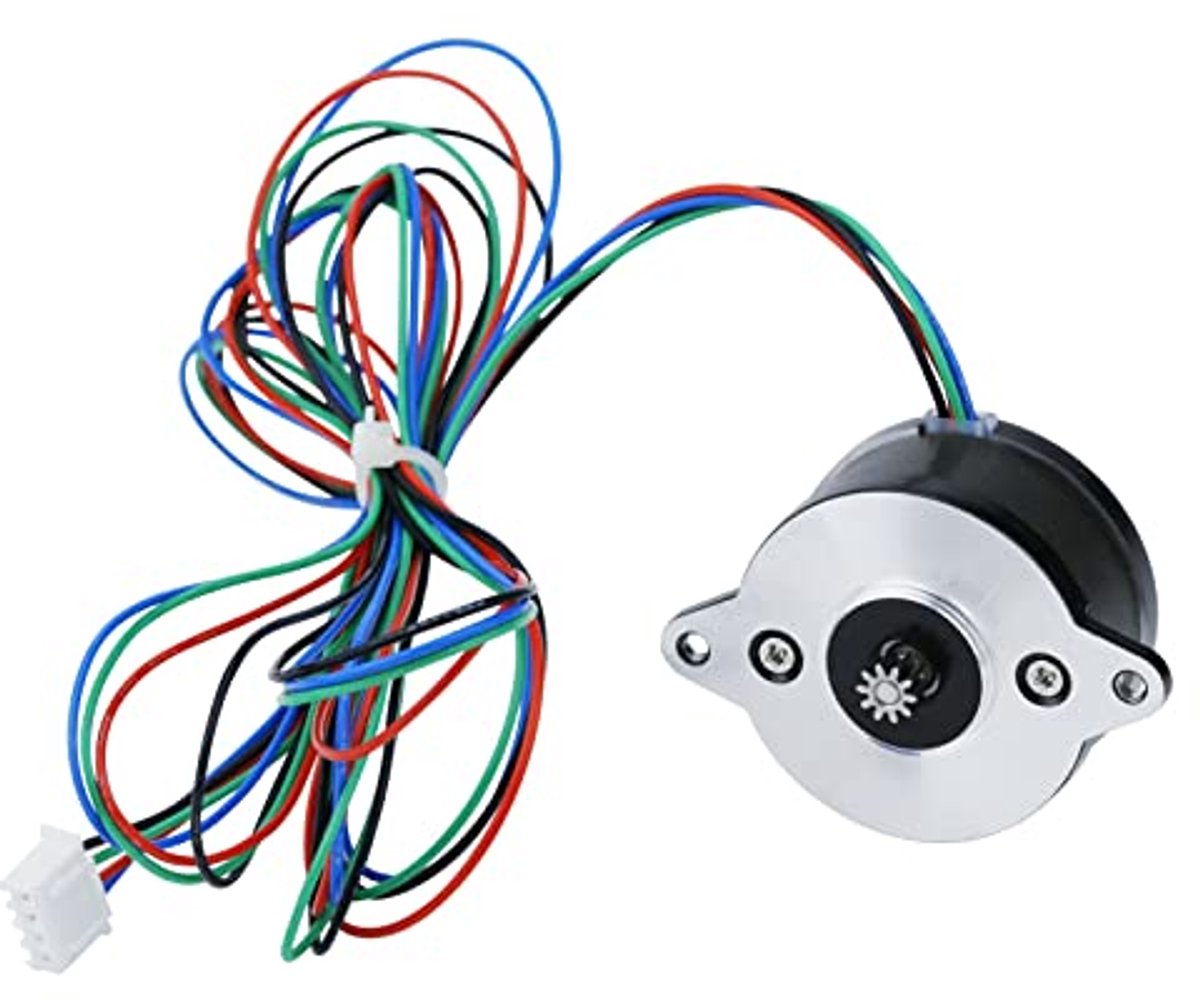 Hoge Temperatuur 36mm Pannenkoek Motor met 10 Tandwielen voor 3D Printer Upgrade