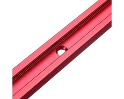 Dubbel Gesneden T-Track Profiel met Voorgeboorde Montagegaten voor Houtbewerking - Aluminiumlegering