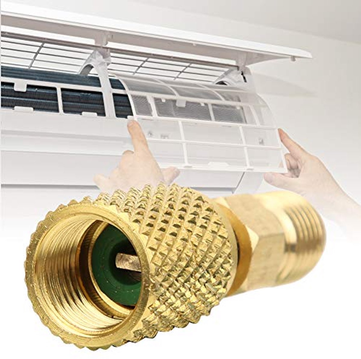 Adapter 1/4 inch naar 5/16 inch voor R410A Koelsystemen