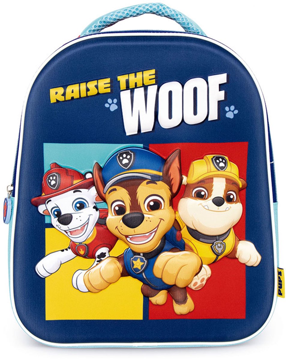 Arditex Paw Patrol 3d 26x32x10 Cm Rugzak Blauw Kinderen