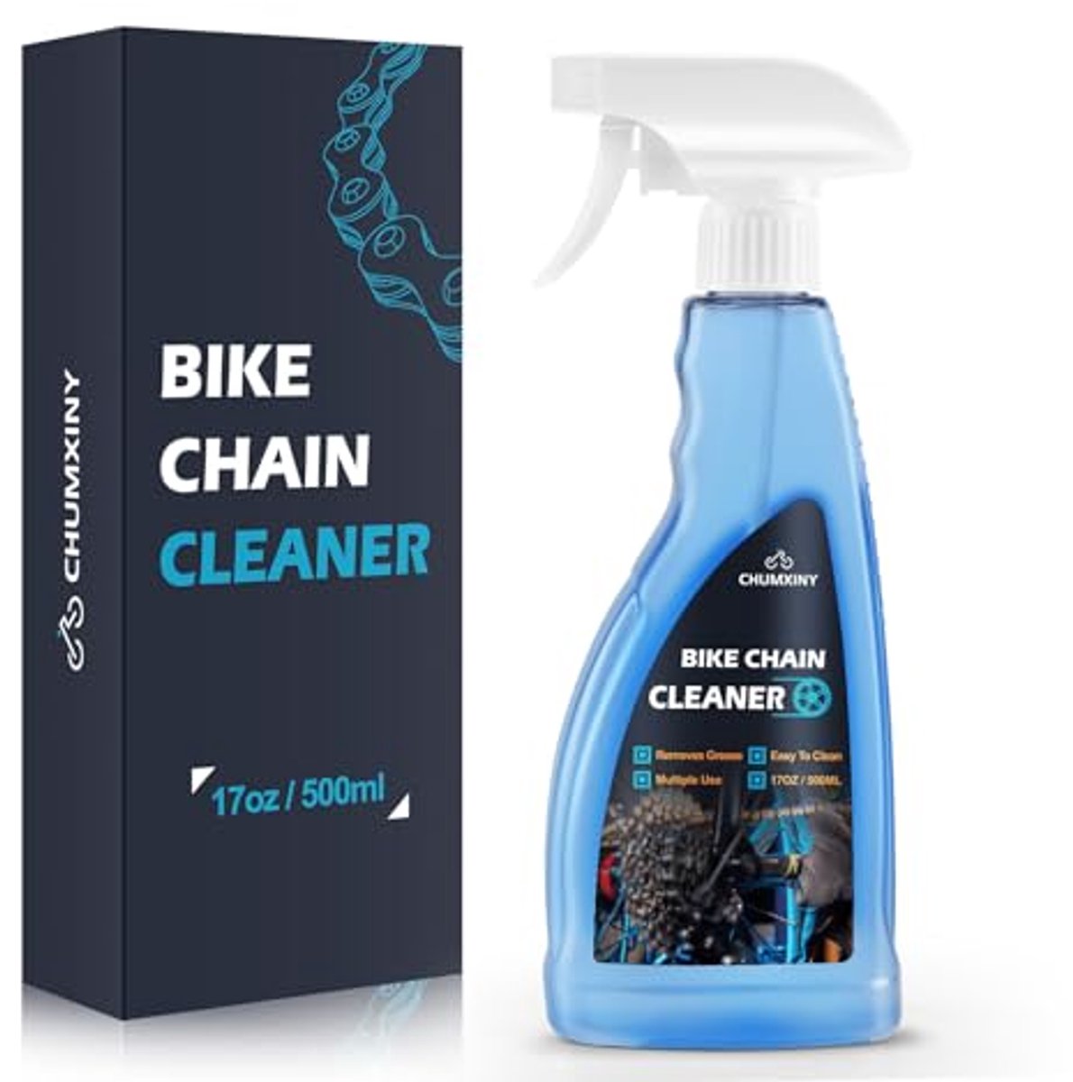 Fietskettingreiniger 500 ml - Effectieve Fietsreiniging voor MTB, Gravel en Racefietsen
