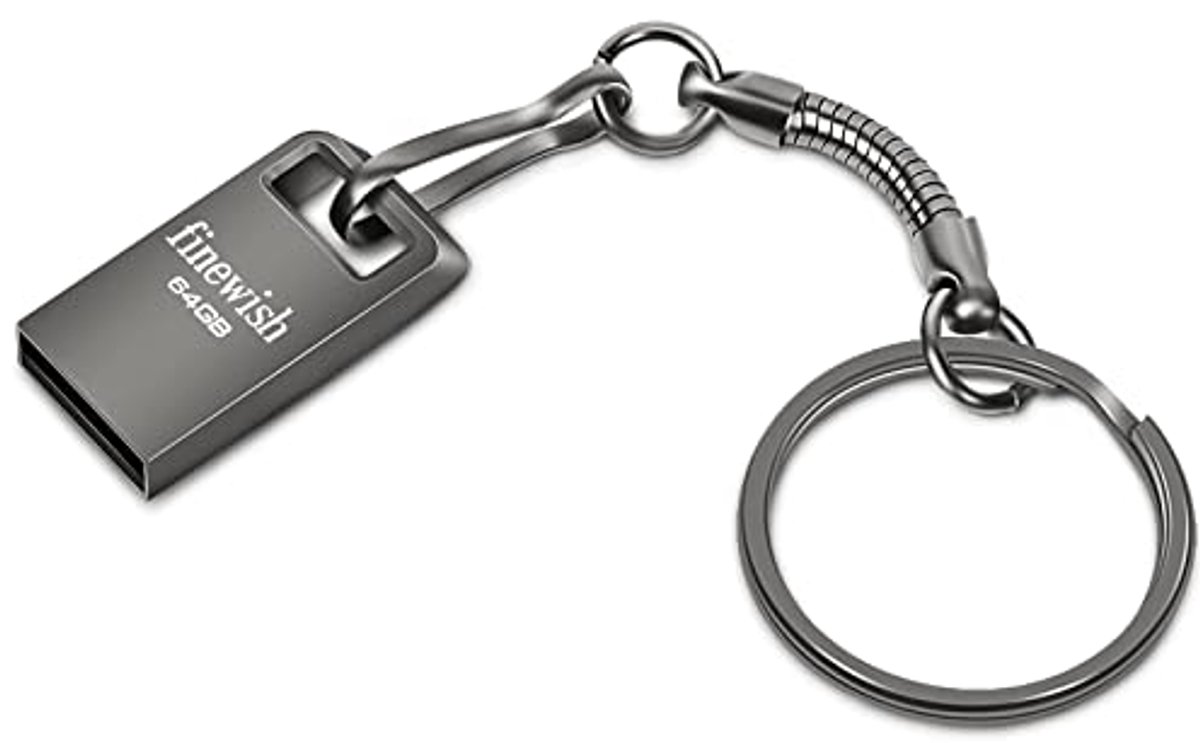 Portable USB Stick 64 GB - Mini USB Drive for Laptop and PC Storage