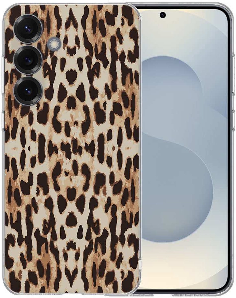 TPU Hoesje Samsung Galaxy S25 - Leopard Backcover
