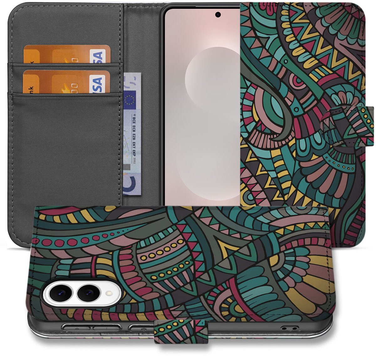 Samsung Galaxy S25 Edge Telefoon Hoesje Aztec