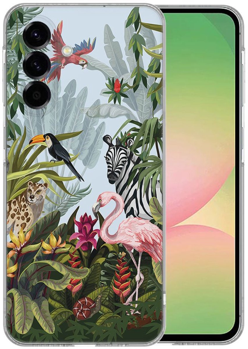 TPU Hoesje Samsung Galaxy A56 - Jungle Backcover
