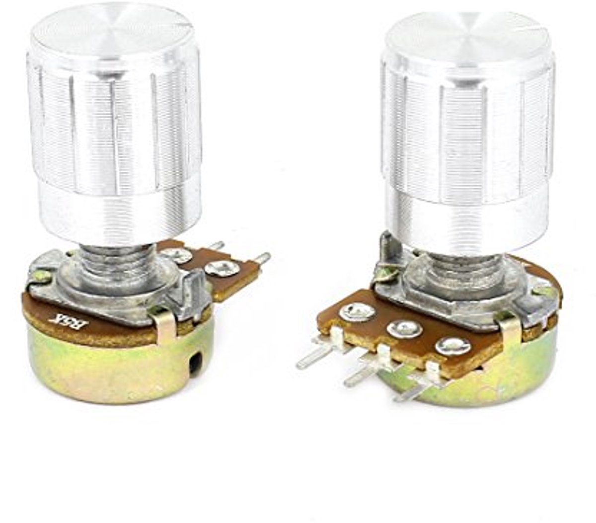 5K Ohm Lineaire Taper Rotary Potentiometer - 2 Stuks