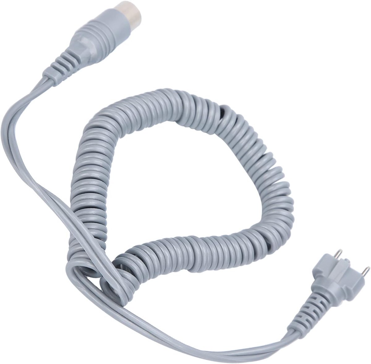 Elektrische Nagelboor Kabel - Antioxidatieve Nagelboor Handstuk Kabel - Drie Plug Ontwerp voor Langdurig Gebruik (Grijs)