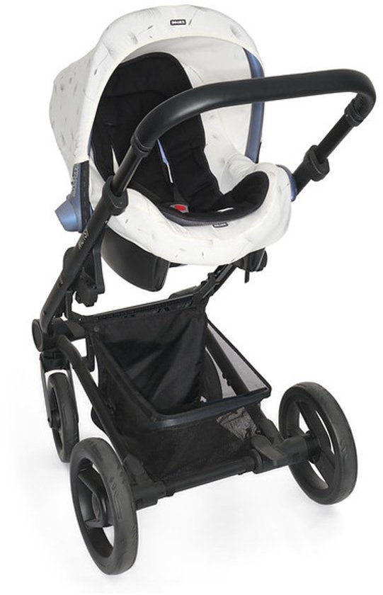 Dooky Buggy - Seat Liner - Inlegkussen - Zwart - Wasbaar en snel droog - Voor Buggy èn Autostoel van Merkloos — afbeelding 2