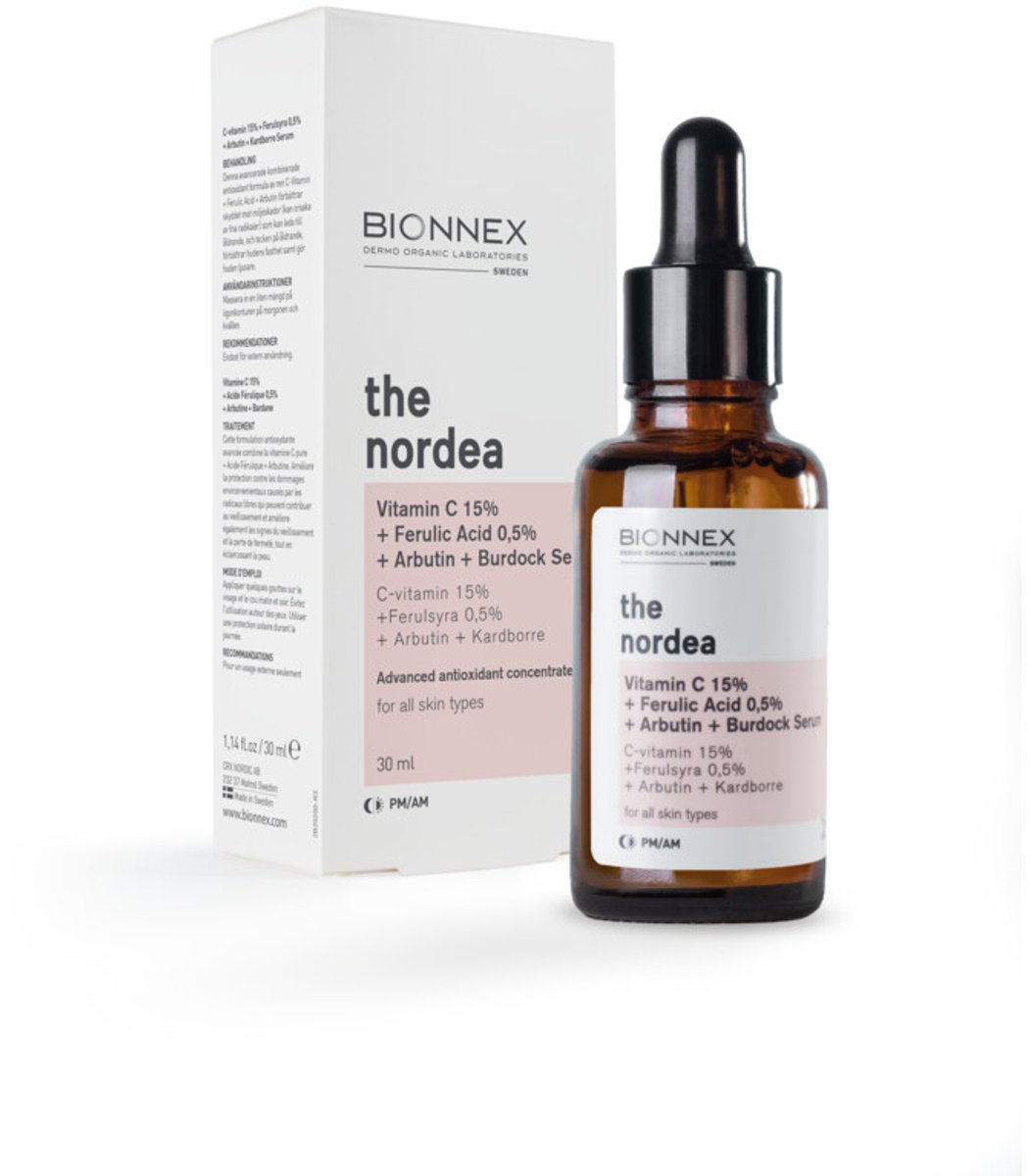 Bionnex - The Nordea Vitamine C Serum - 3 x 30 ml - Voordeelverpakking