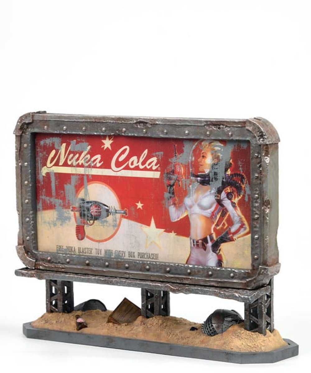DEVplus Fallout Desktop Billboard Switchable Billboard S2 Tin signs