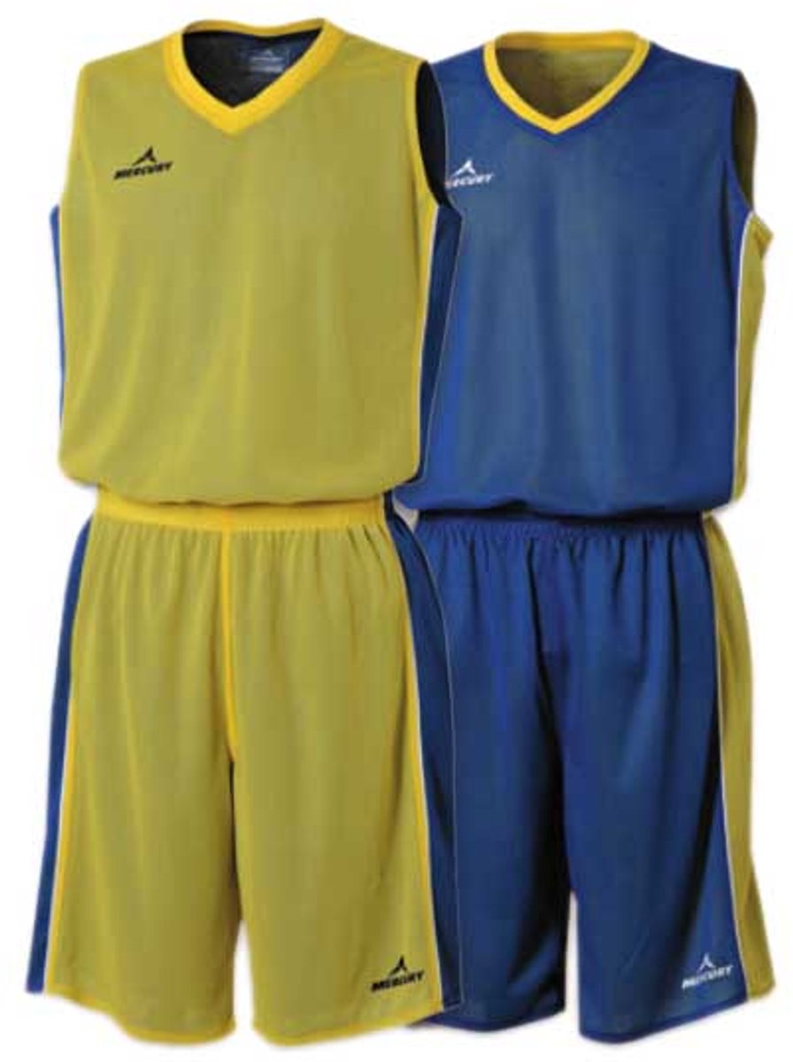 Mercury Equipment Dallas Reversible Set Geel,Blauw L Man