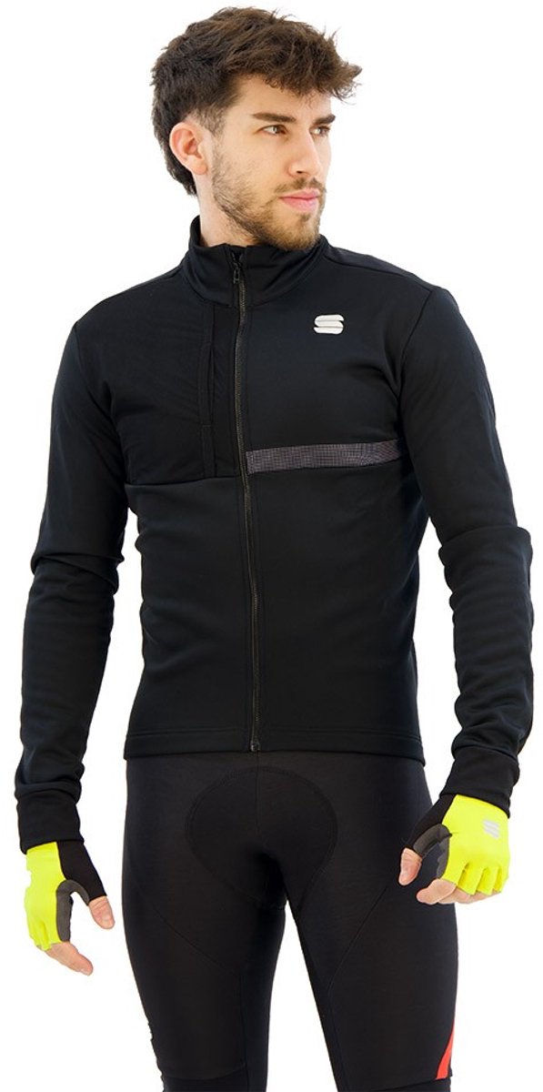 Sportful Fietsjack winter heren Zwart - GIARA SOFTSHELL JACKET BLACK - L