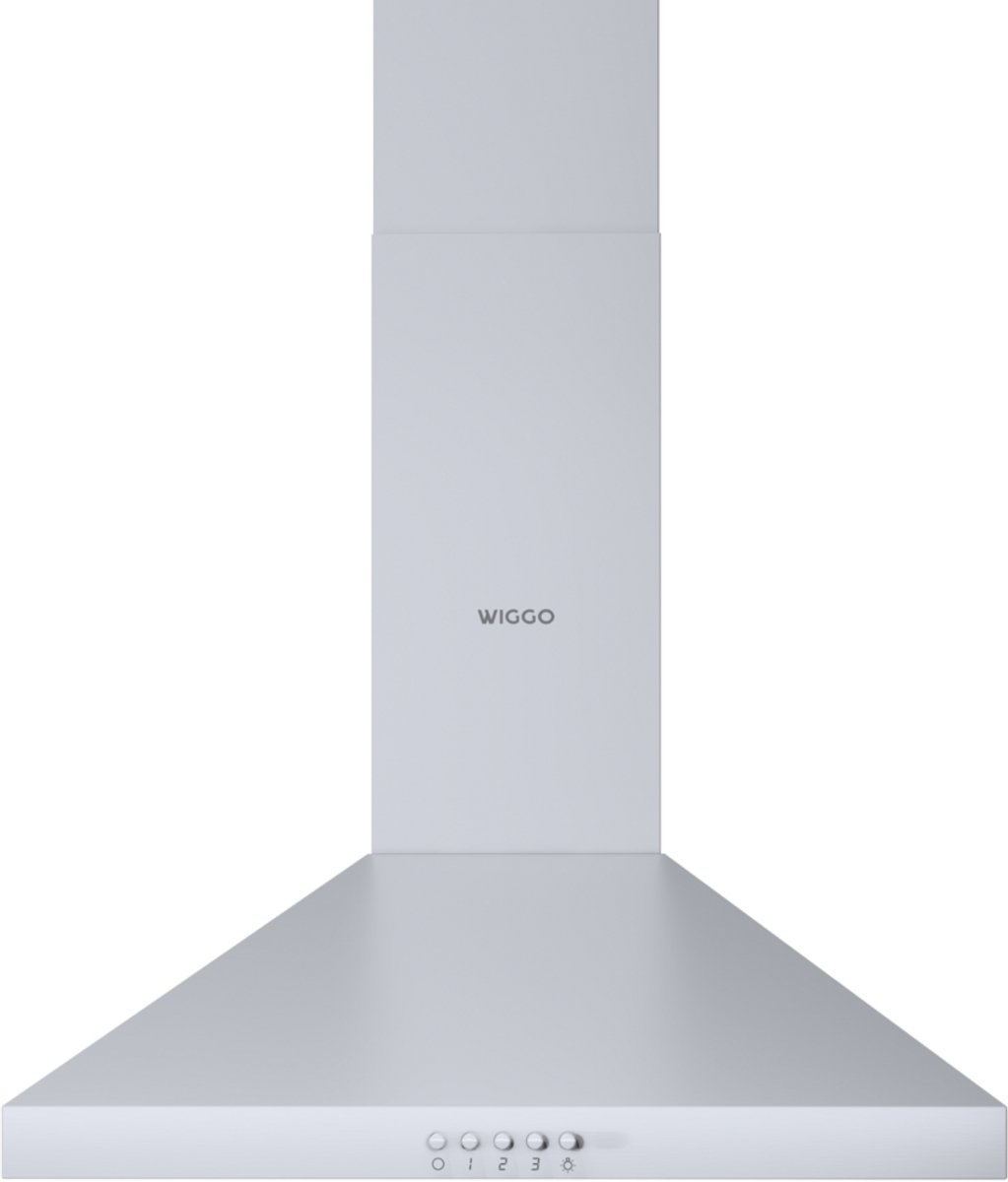 Wiggo WE-A530P(W) - Wandschouw Afzuigkap - 50cm - Wit