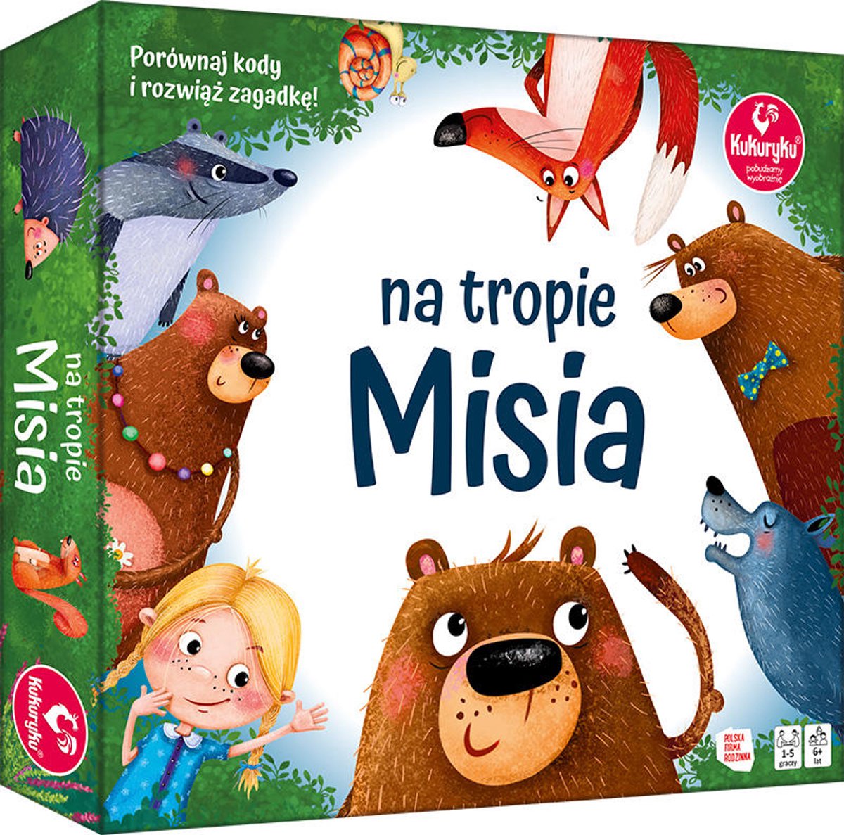 Na tropie Misia gra planszowa - Op zoek naar de beer bordspel