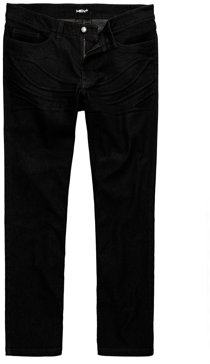 Men Plus - Heren - Broek Buik-Fit 5-Pocket superstretch Regular fit - Zwart - Maat 56