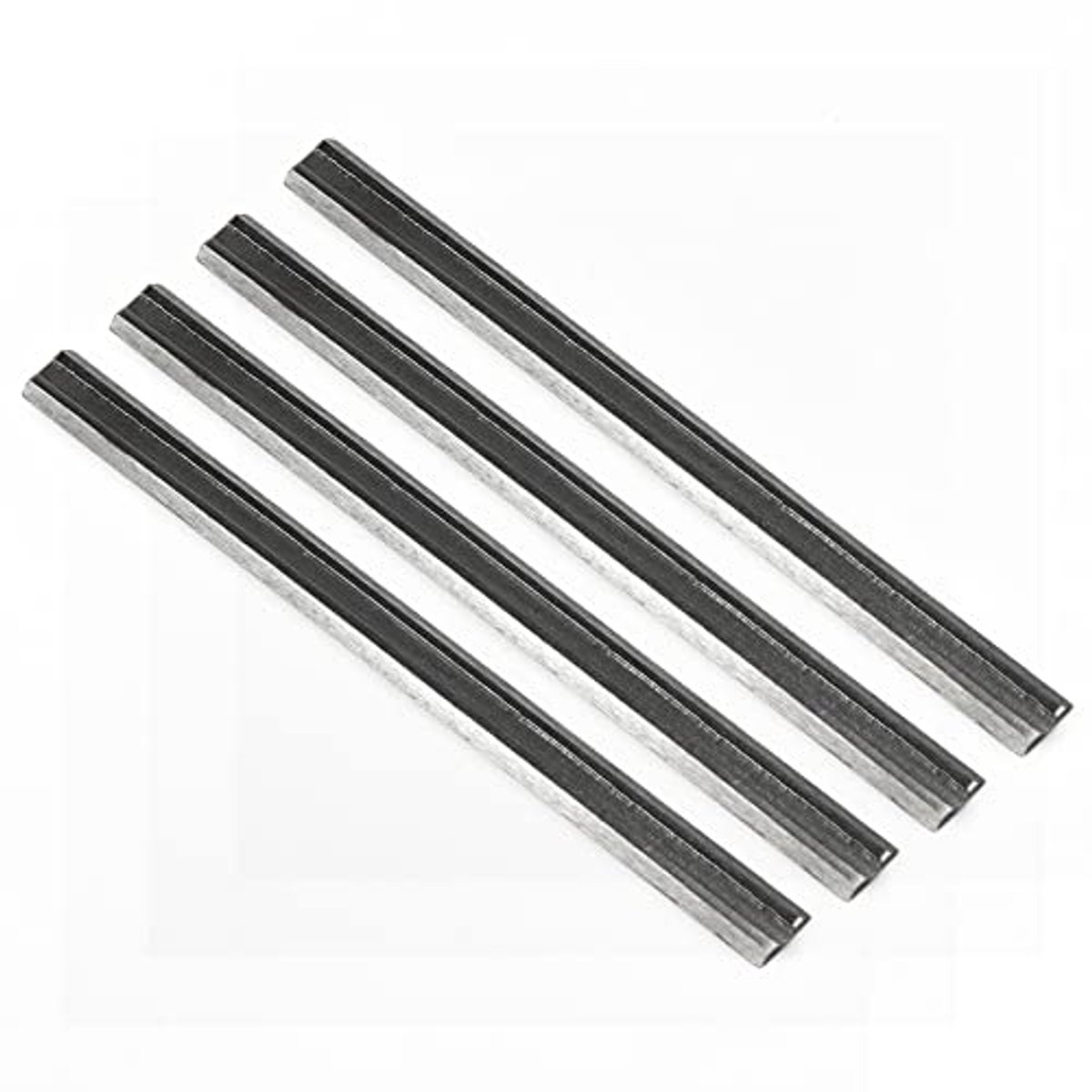 Omkeerbare Carbon Schaafbladen 82x5.5x1mm voor Houtbewerking - 4 Stuks