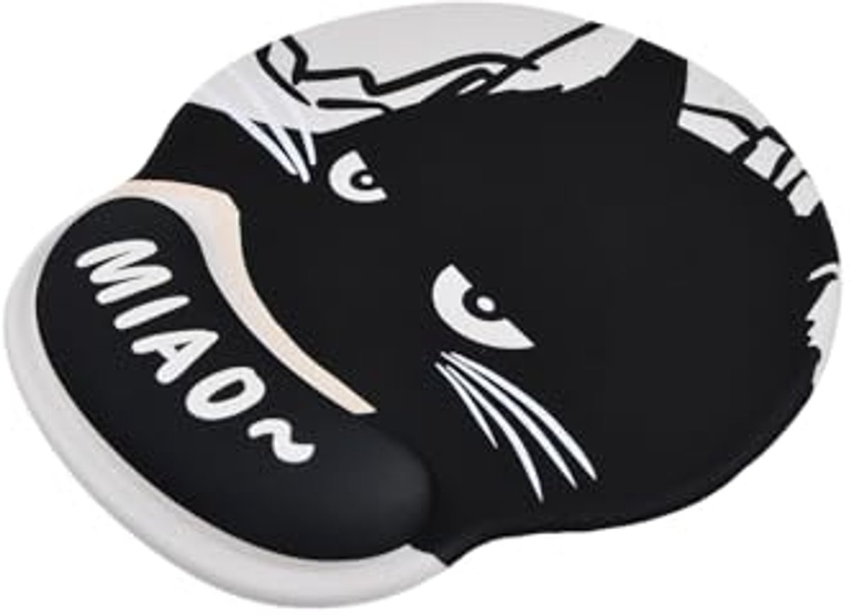 Ergonomische muismat met polssteun voor optimaal comfort en ondersteuning