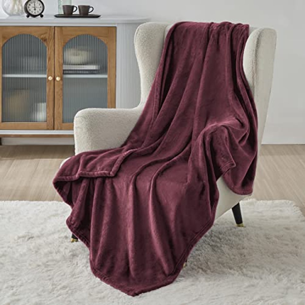 Warme en Zachte Fleecedeken 130 x 150 cm - Perfect voor Bank en Buiten