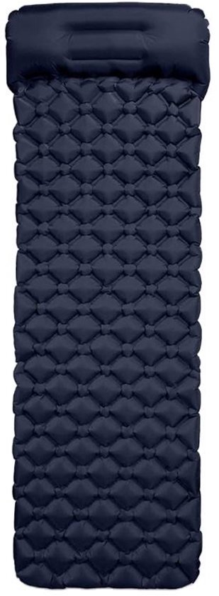 Coleman Zelfopblazend slaapkussen met kussen, lichtgewicht opblaasbaar kampkussen met extra vulling en snelle deflatie, geen luchtpomp nodig, geweldig voor kamperen, backpacken, reizen en meer